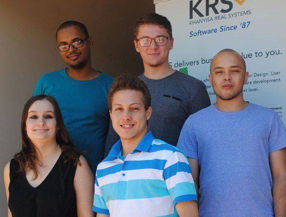 A group photo of KRS staff