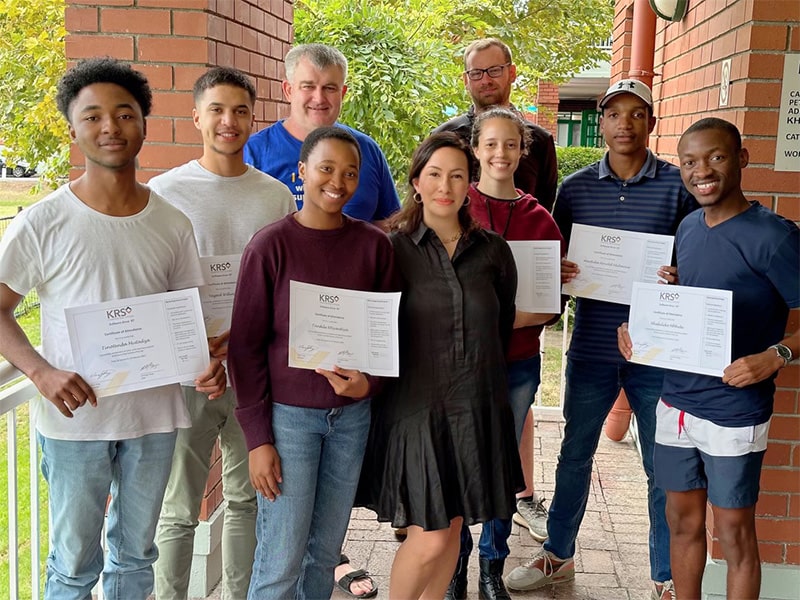 Khanysisa Real Systems internship graduation 2023