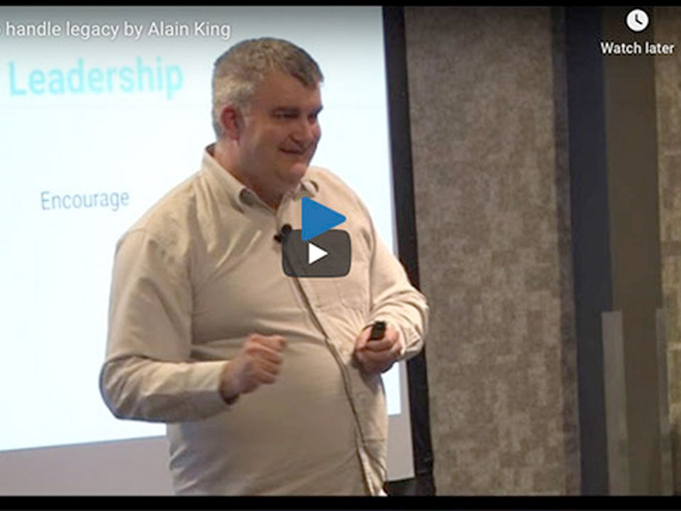 Alain King at Agile Africa 2018 to share his Agile knowledge and discussing Developer Training