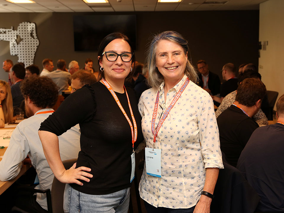 KRS Ayesha Bagus and Lorraine Steyn present at DDD Europe 2023