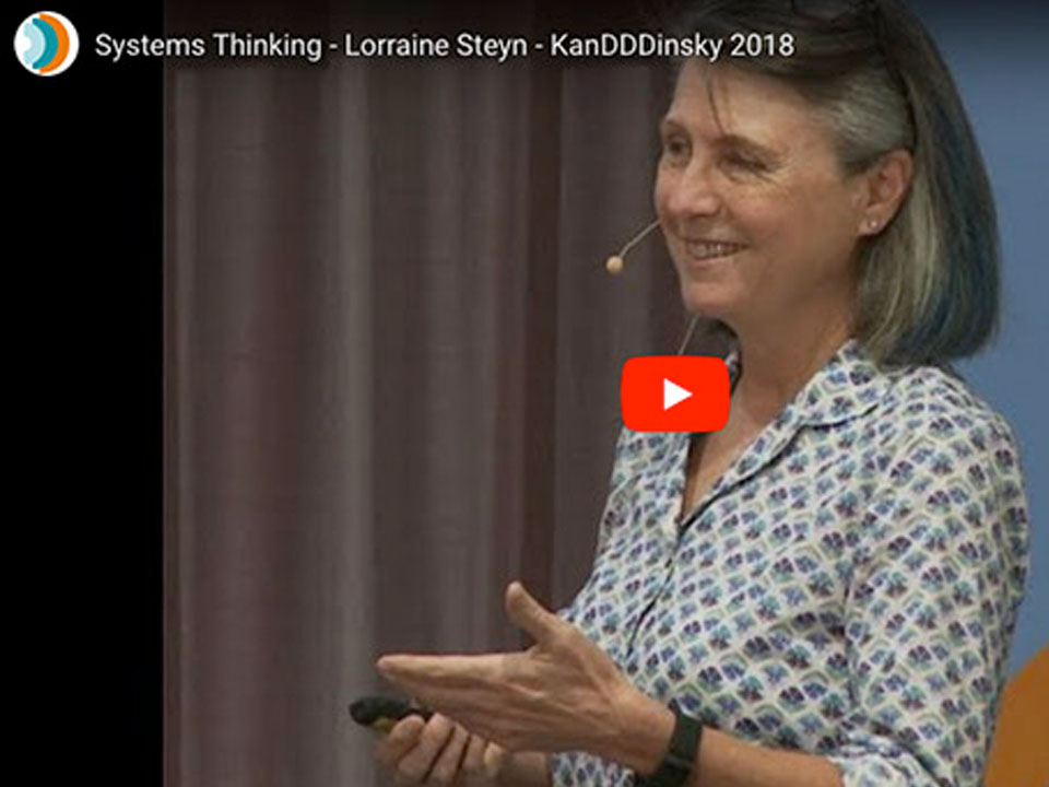 Lor Steyn from KRS presenting at KanDDDinsky